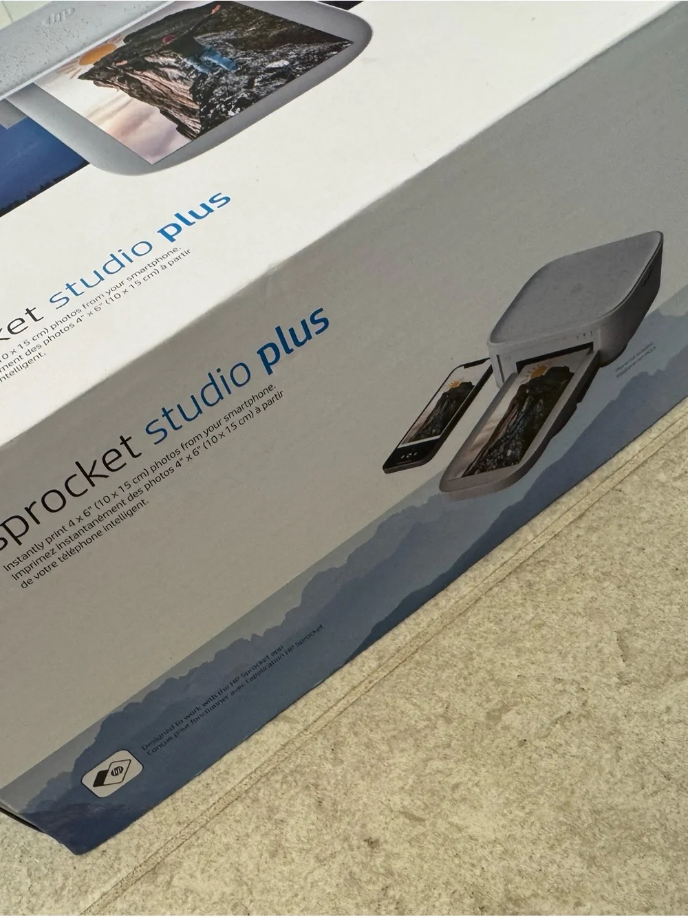 New HP Sprocket Studio Plus Photo Printer